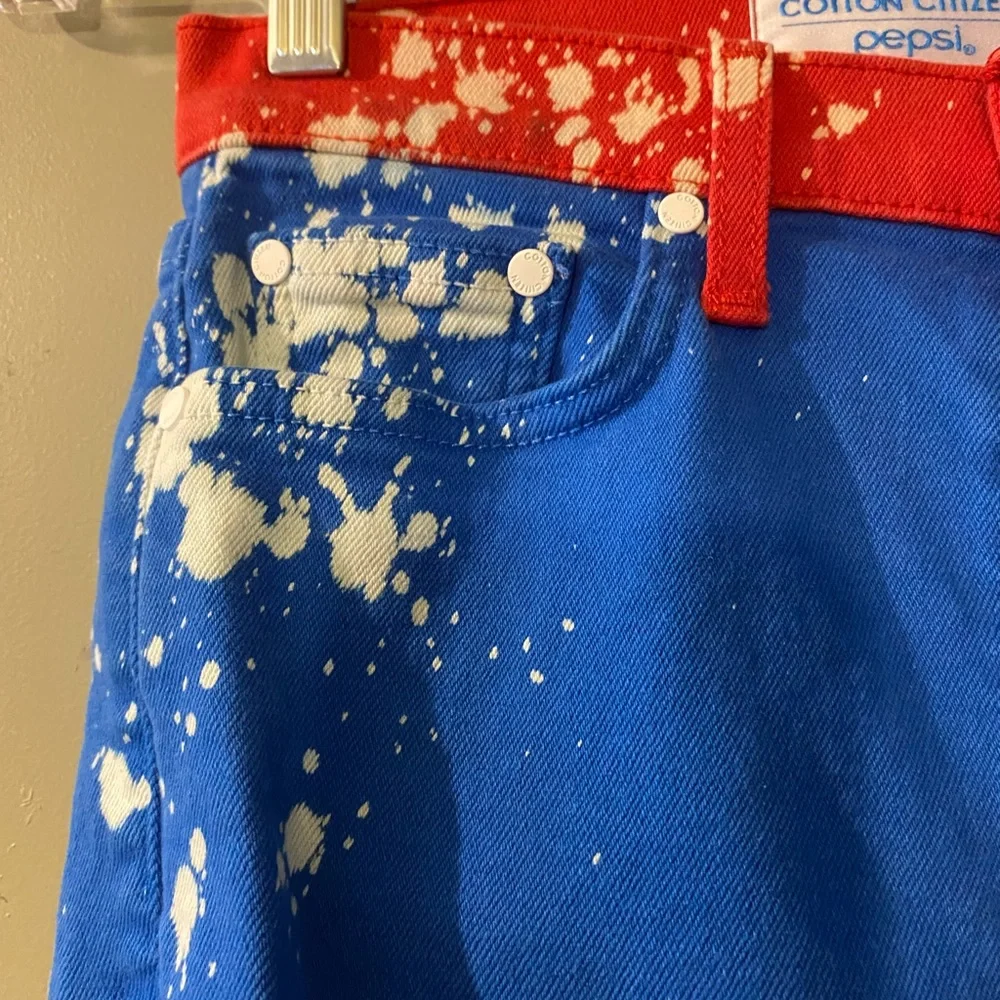 Vintage‎ Cotton Citizen Pepsi Jeans 25x30 Distressed